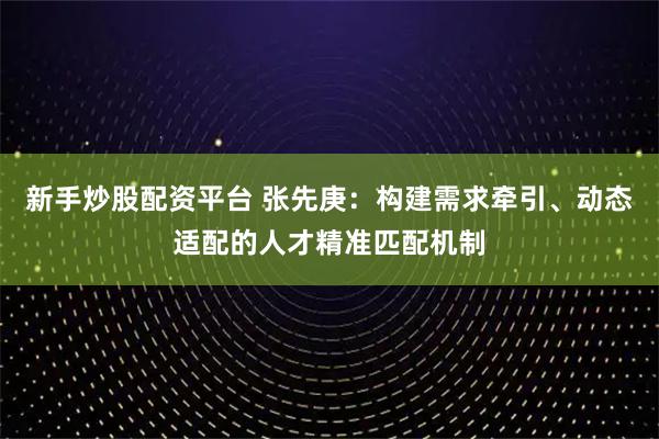 新手炒股配资平台 张先庚：构建需求牵引、动态适配的人才精准匹配机制
